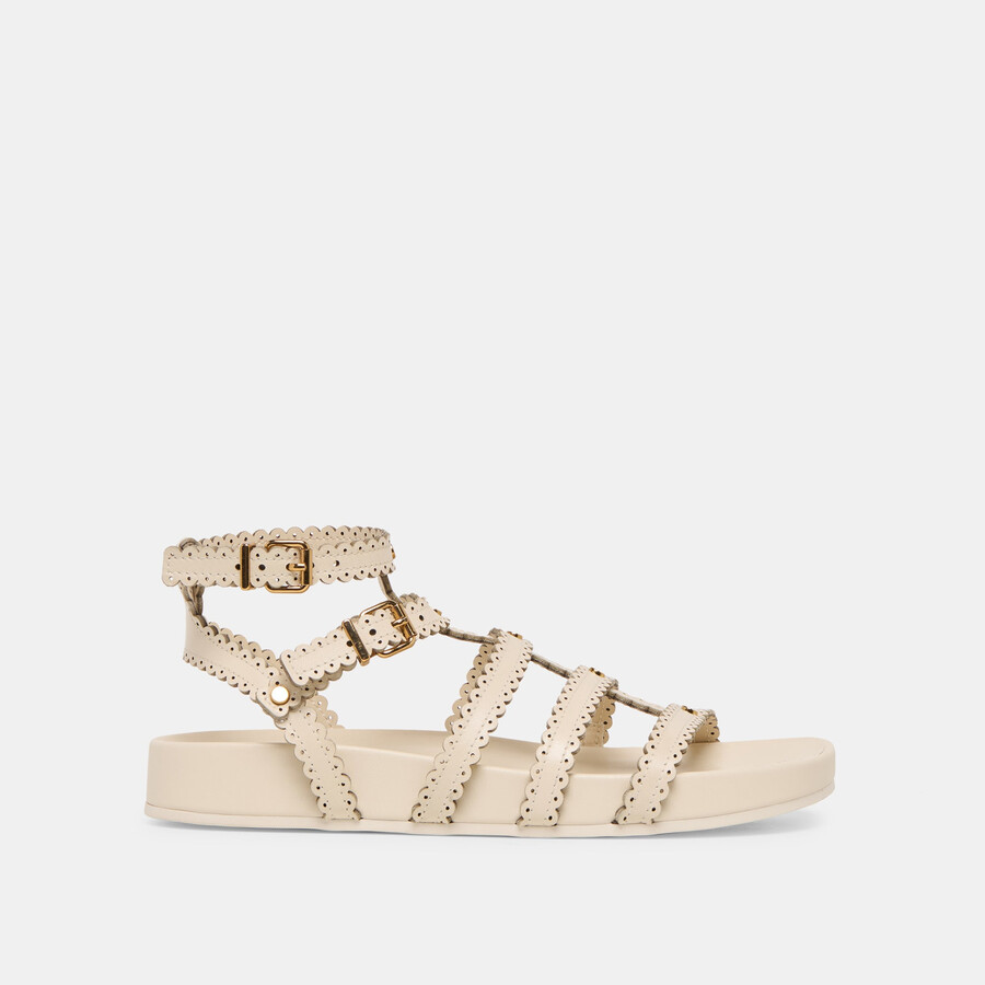 sandali susana in pelle color crema