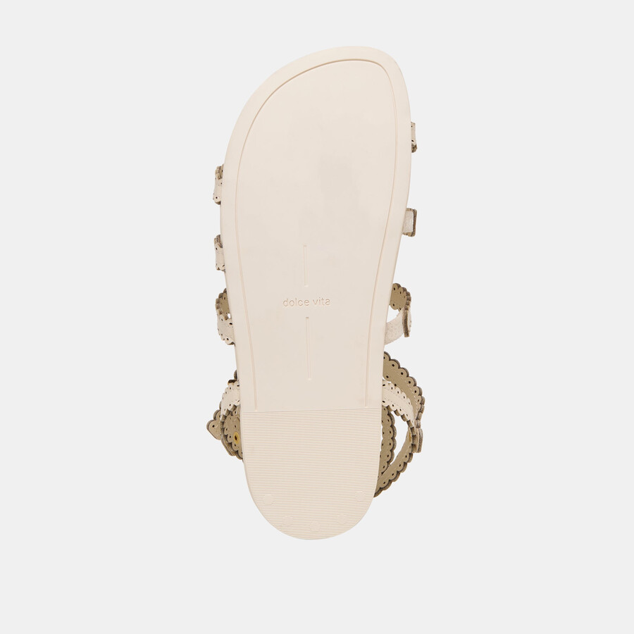 sandali susana in pelle color crema