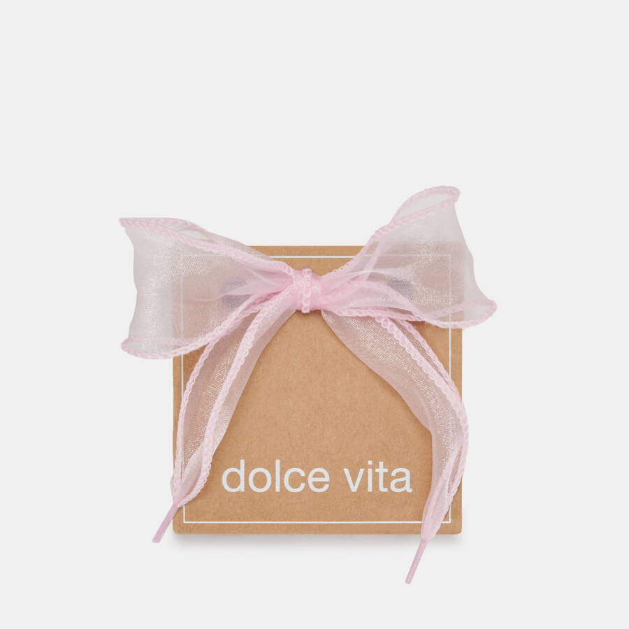 pizzo di organza riccio rosa chiaro