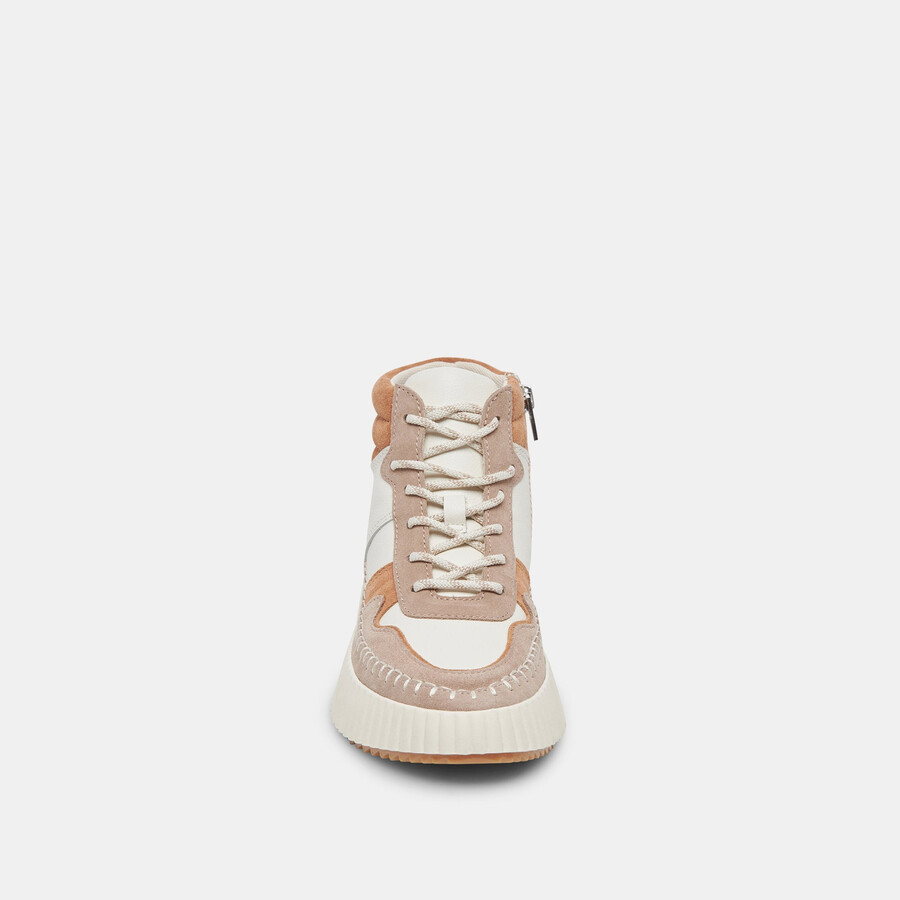 sneakers daley in pelle scamosciata multicolore color talpa