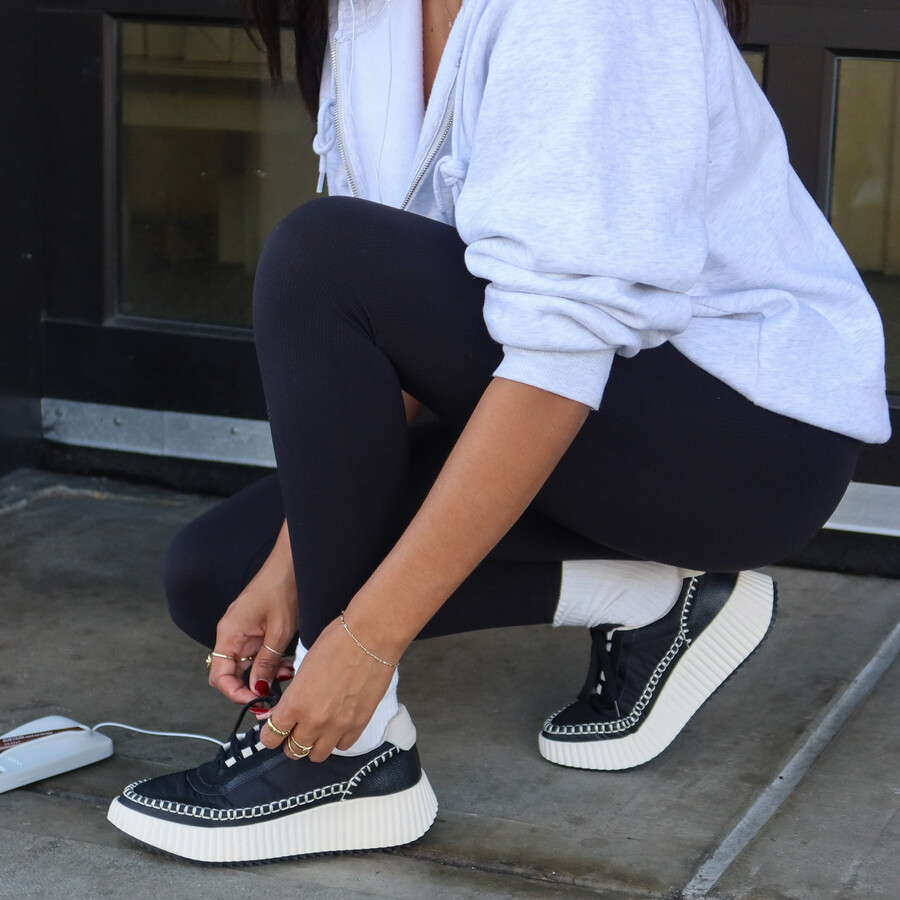 sneakers dolen nylon nero nylon