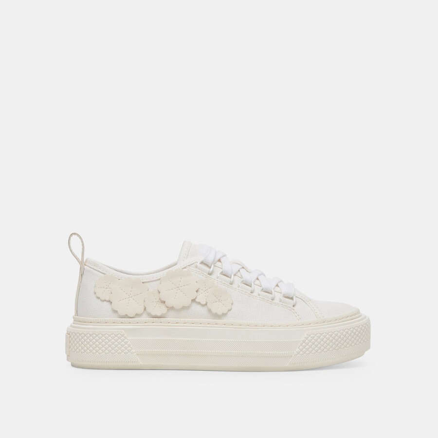 robbin sneakers in tela bianca