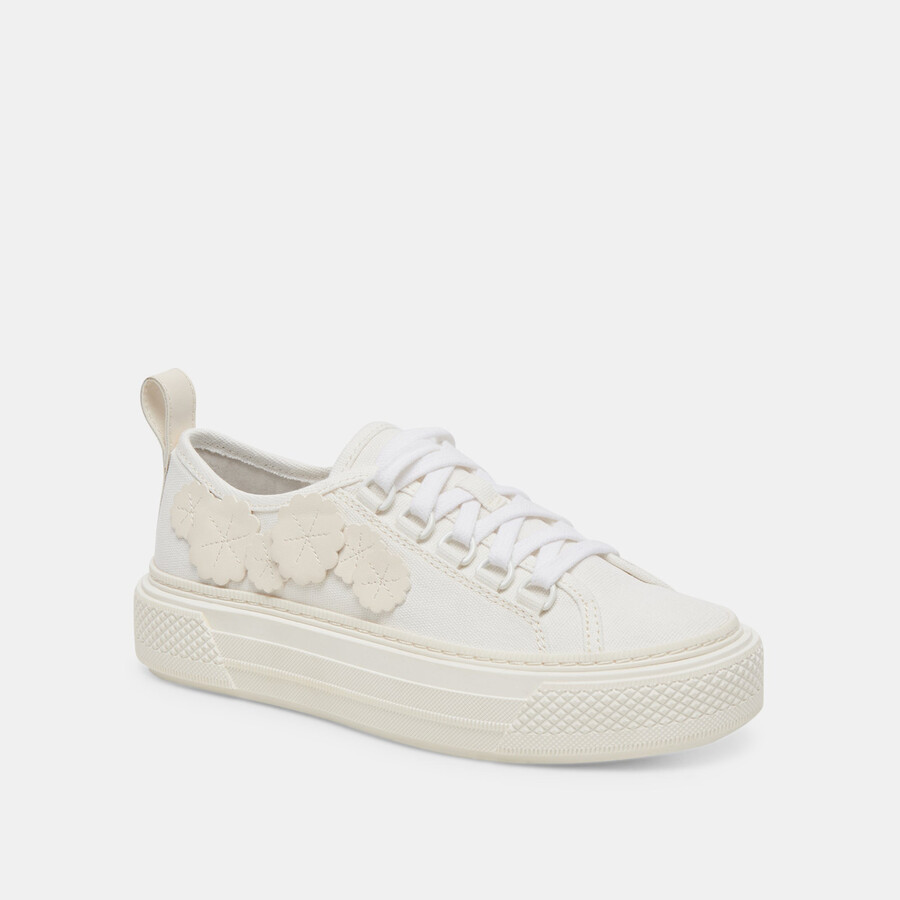 robbin sneakers in tela bianca
