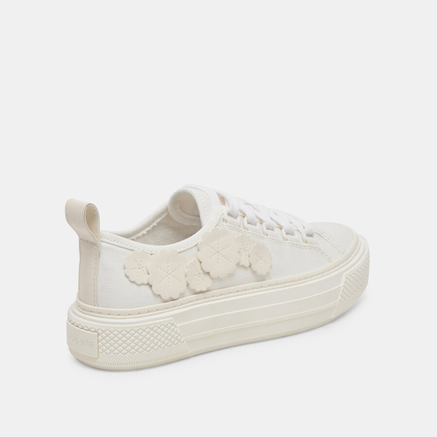 robbin sneakers in tela bianca