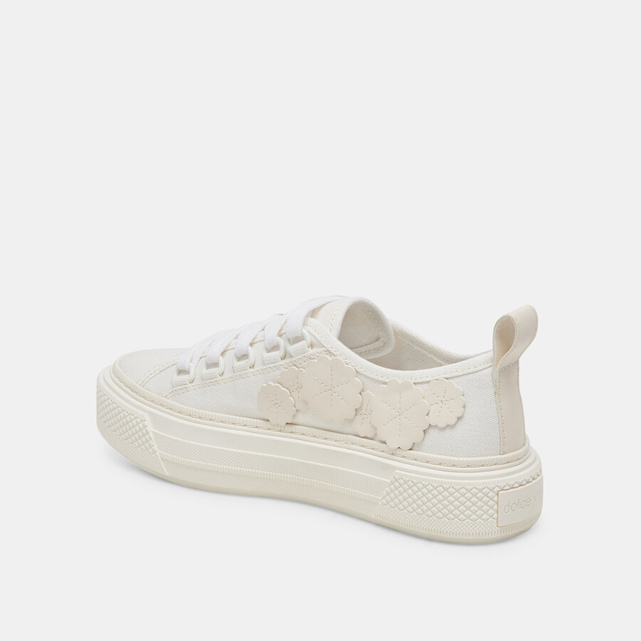robbin sneakers in tela bianca