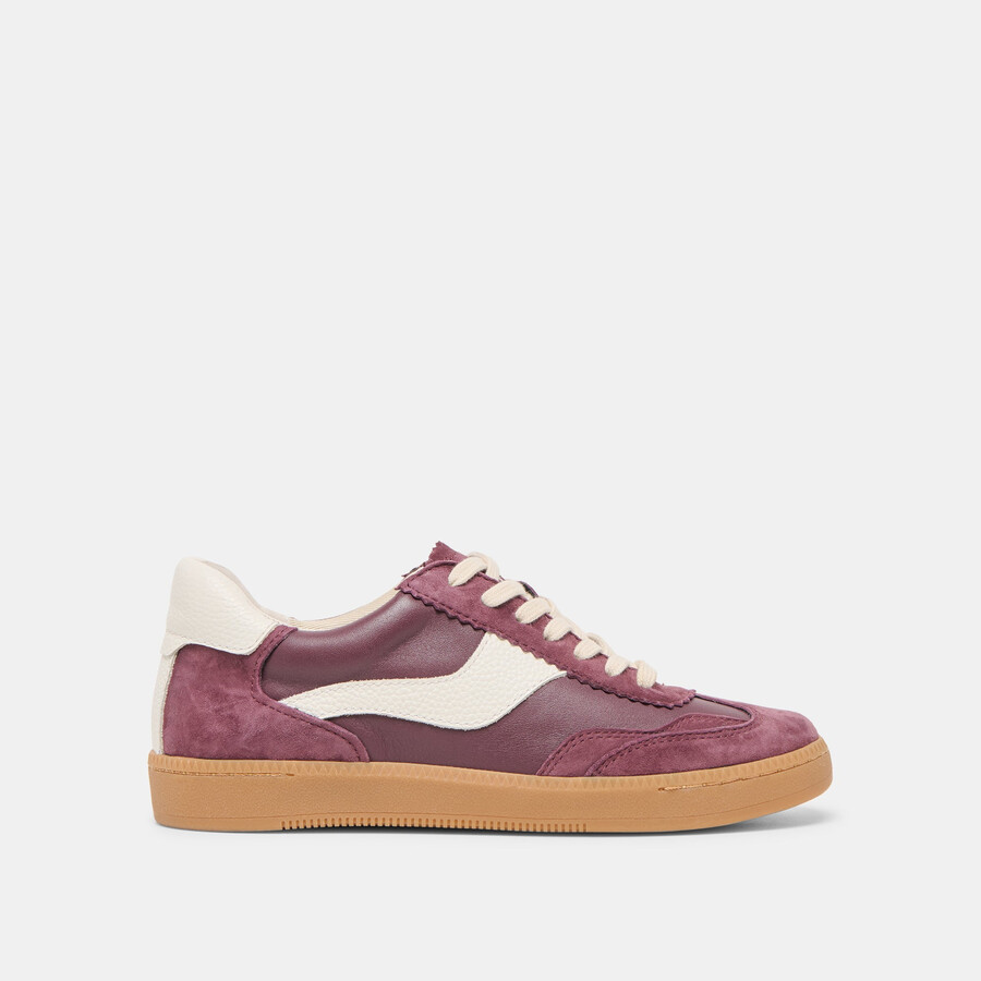avviso sneakers cranberry suede