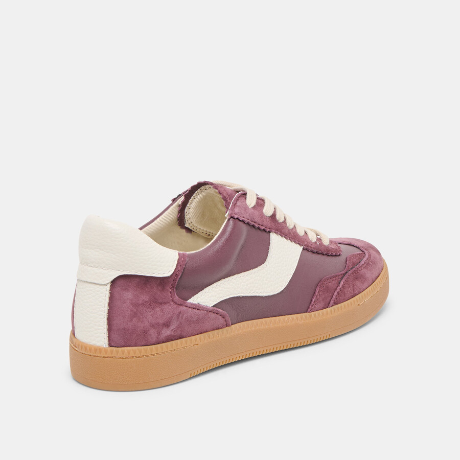 avviso sneakers cranberry suede