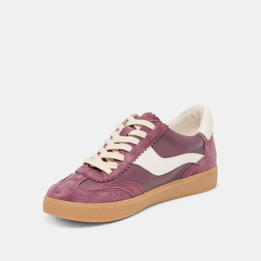 avviso sneakers cranberry suede