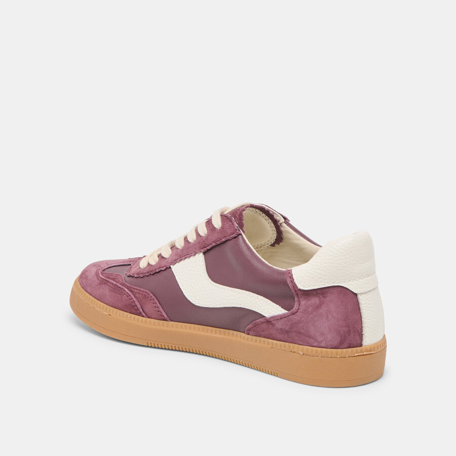 avviso sneakers cranberry suede