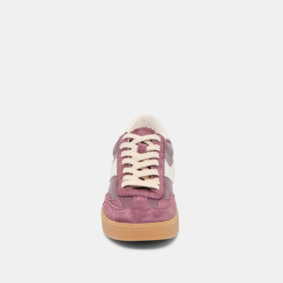 avviso sneakers cranberry suede