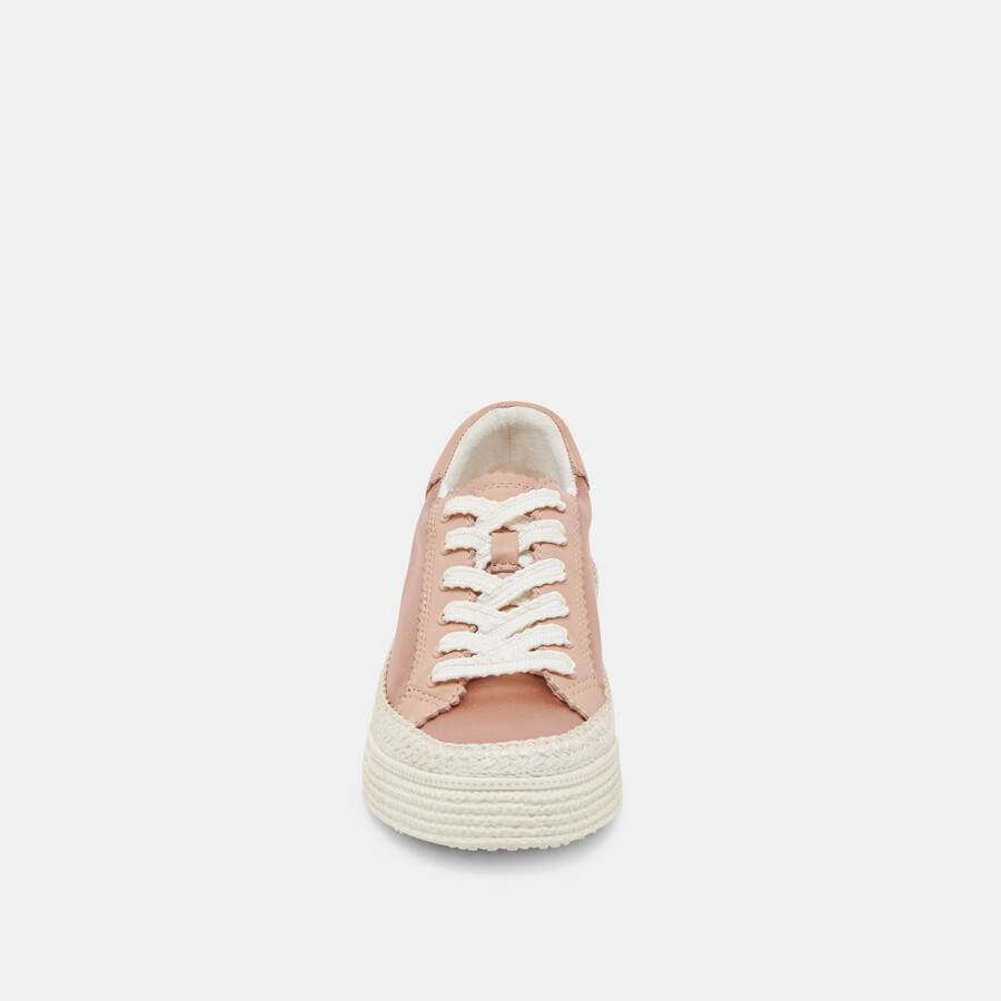 sneakers lennix in raso di rame
