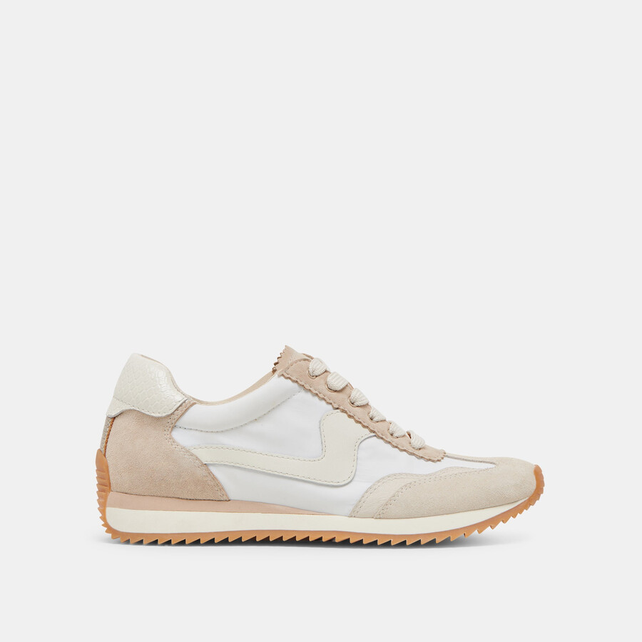 b.ntcd sneakers avorio multi nylon