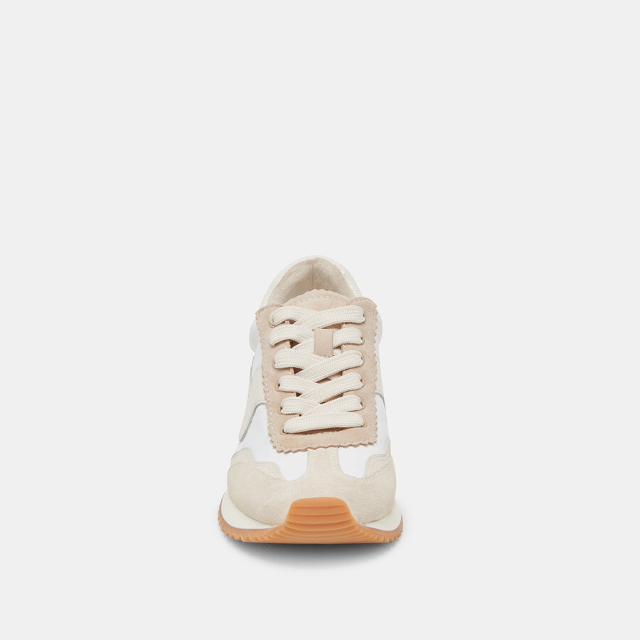 b.ntcd sneakers avorio multi nylon