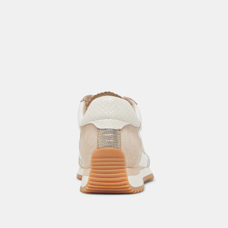 b.ntcd sneakers avorio multi nylon
