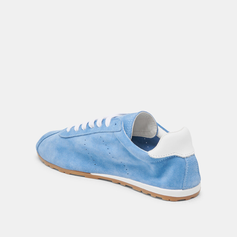 sneakers serina in pelle scamosciata blu