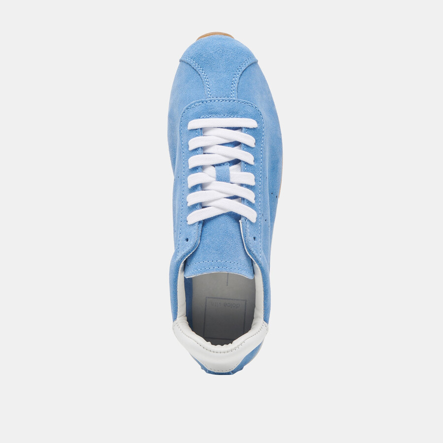 sneakers serina in pelle scamosciata blu