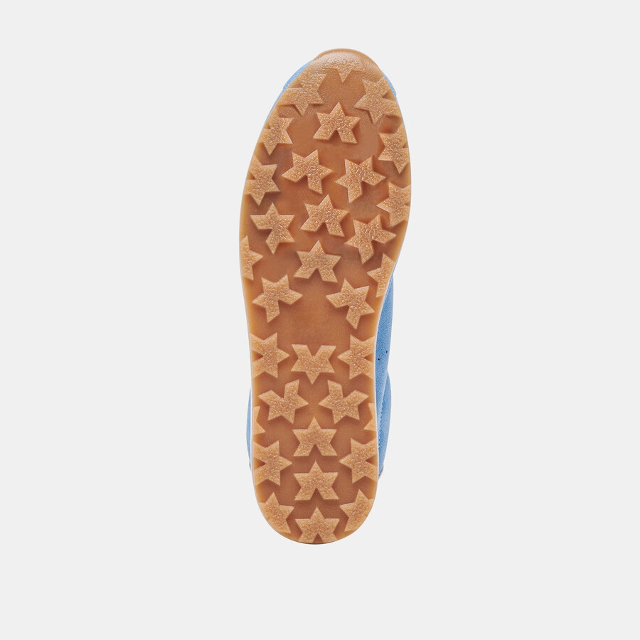 sneakers serina in pelle scamosciata blu