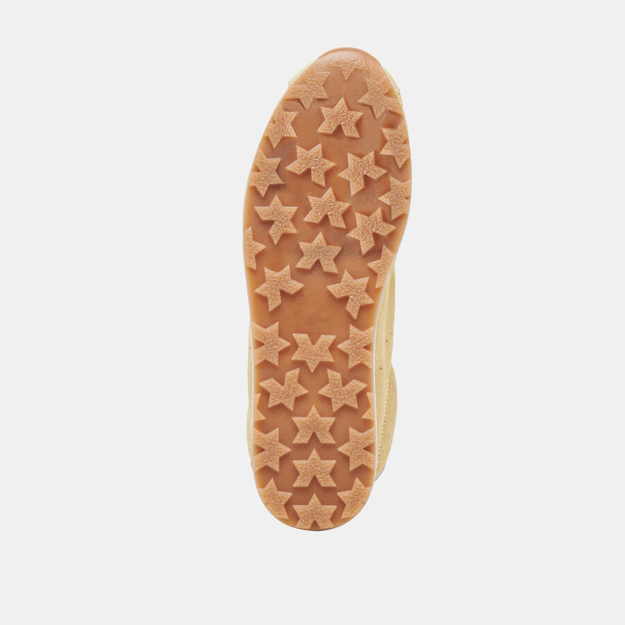 sneakers serina in camoscio giallo
