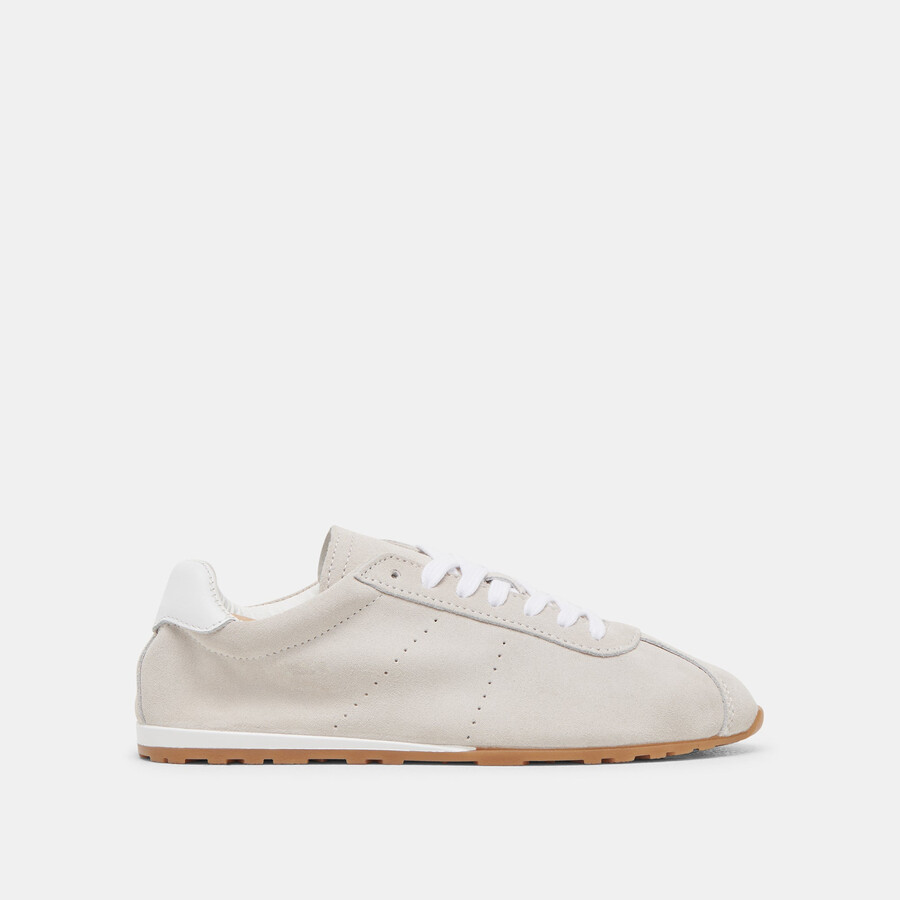sneakers serina in camoscio avorio
