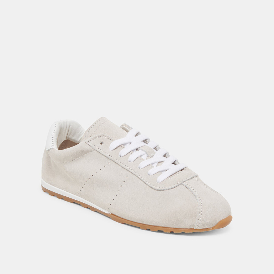 sneakers serina in camoscio avorio