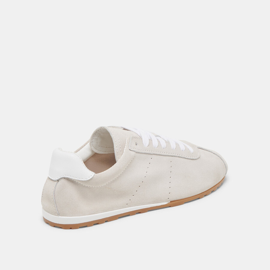 sneakers serina in camoscio avorio
