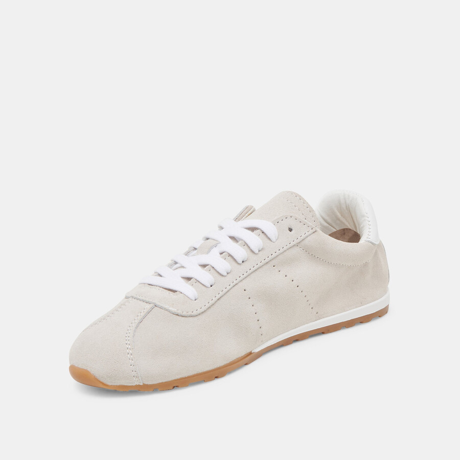 sneakers serina in camoscio avorio