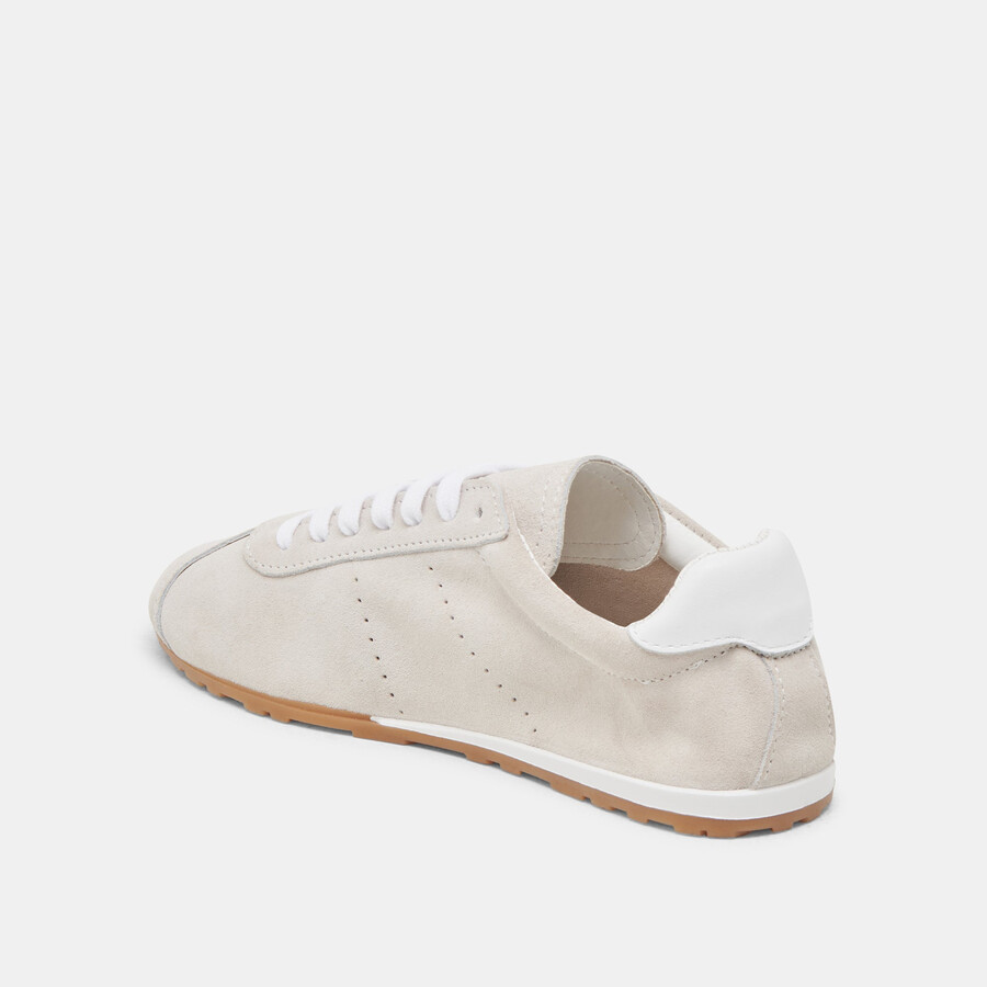 sneakers serina in camoscio avorio