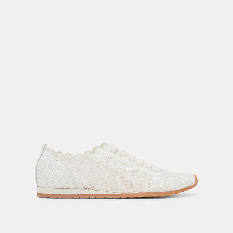 sneakers dayana in pizzo bianco vero