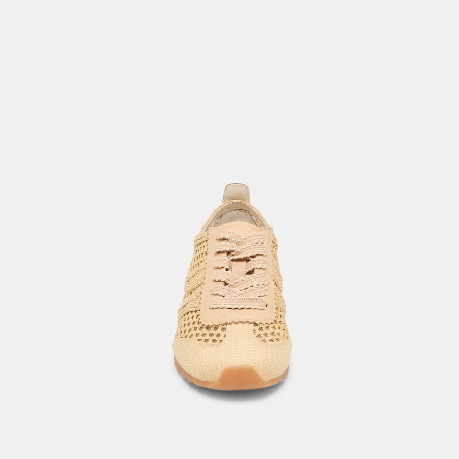 dream sneakers lt rafia intrecciata naturale
