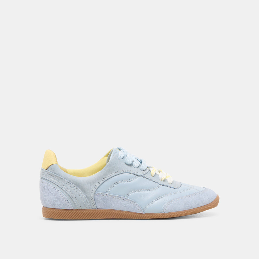 sneakers laini blu multi pelle