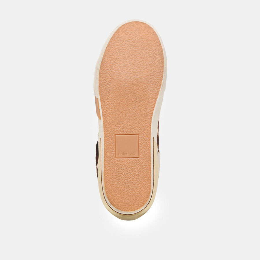 sneakers zina cacao taurus calf hair