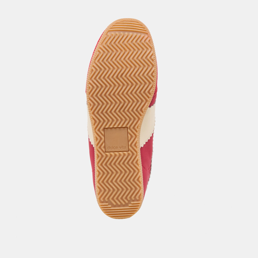 limit sneakers crimson nylon
