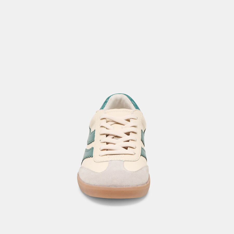 merit sneakers bianco verde pelle