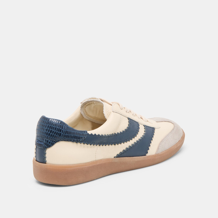 merit sneakers bianco blu pelle