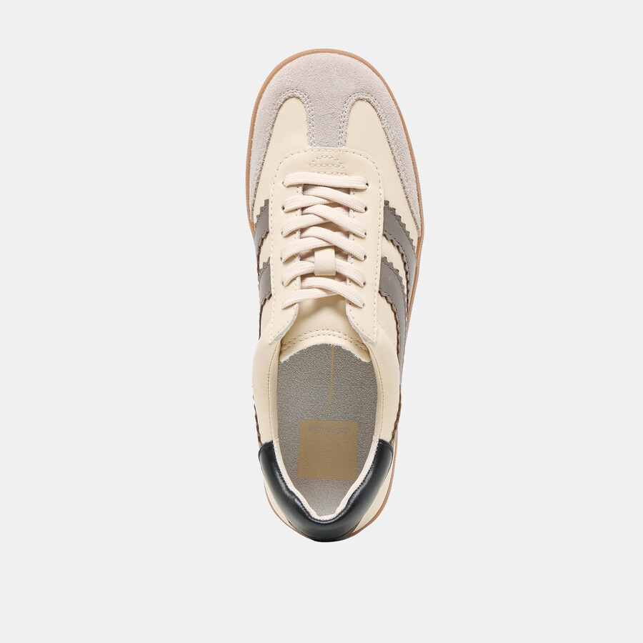merit sneakers bianco grigio pelle