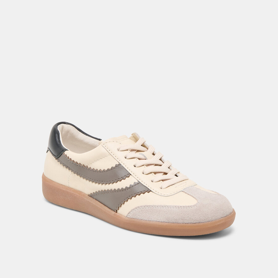 merit sneakers bianco grigio pelle