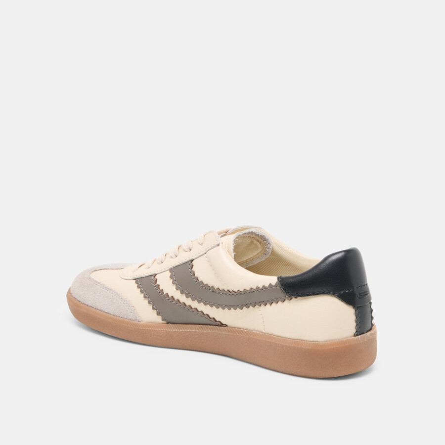 merit sneakers bianco grigio pelle