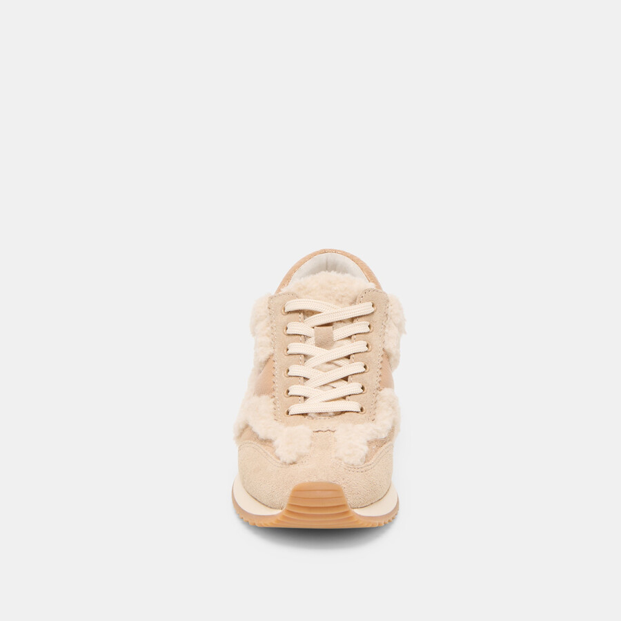 b.ntcd sneakers in peluche peluche naturale