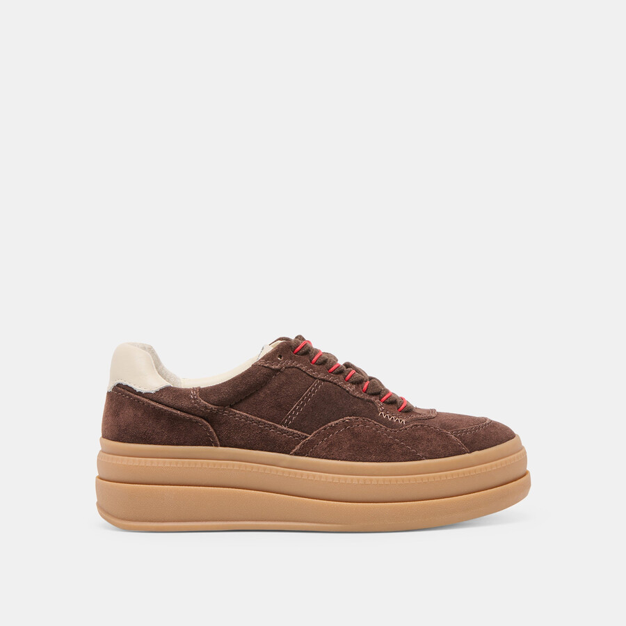 scarpe da ginnastica naomy h2o dk in pelle scamosciata marrone