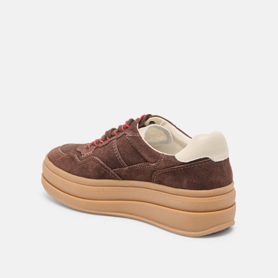 scarpe da ginnastica naomy h2o dk in pelle scamosciata marrone