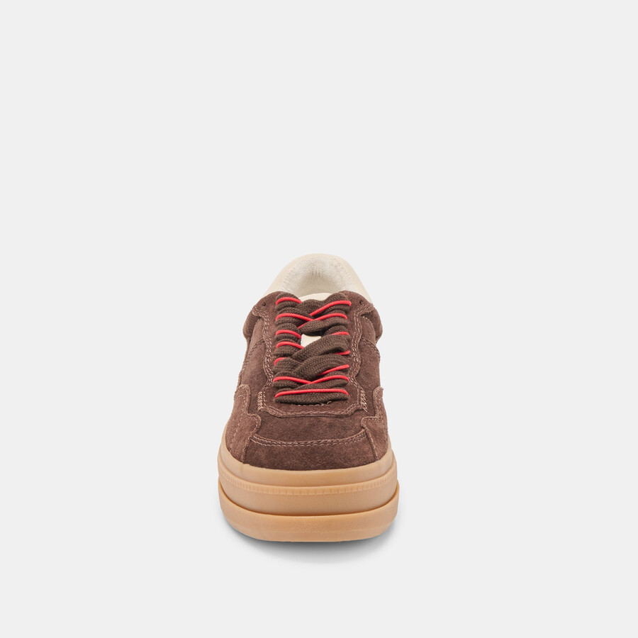 scarpe da ginnastica naomy h2o dk in pelle scamosciata marrone