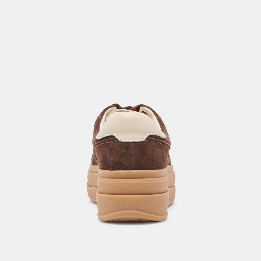 scarpe da ginnastica naomy h2o dk in pelle scamosciata marrone