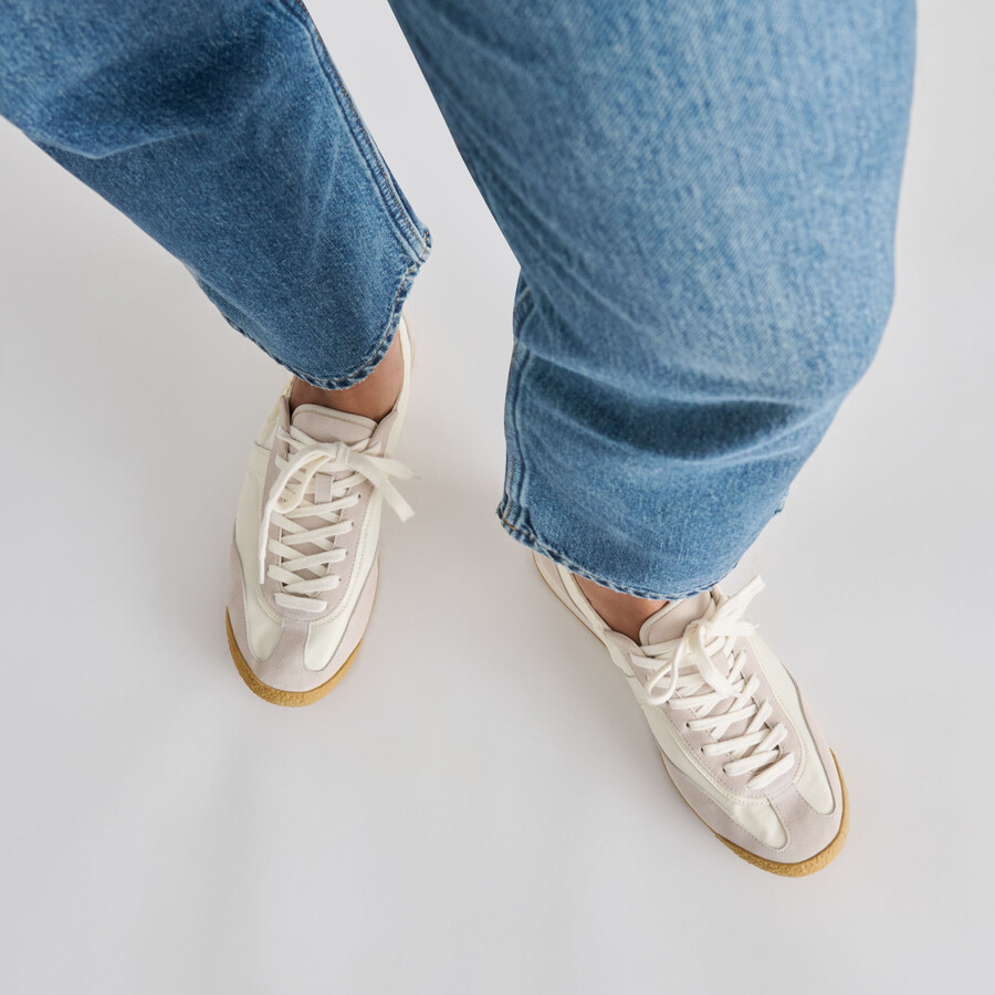 sneakers sariya in nylon bianco