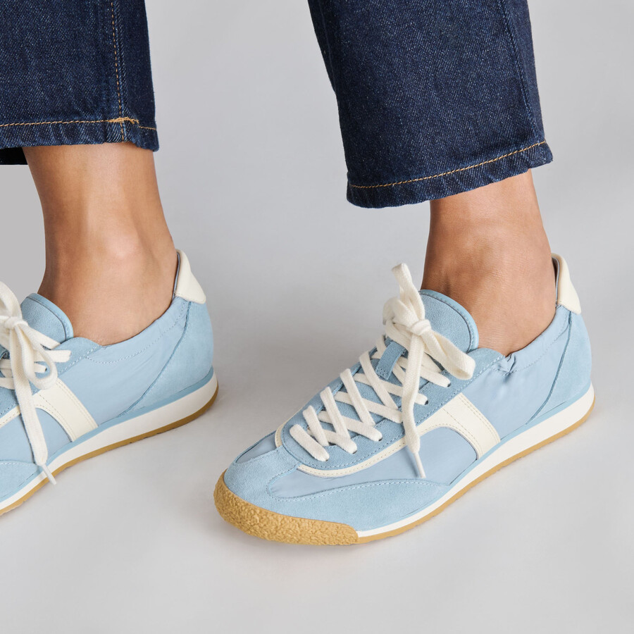 sariya sneakers lt blue nylon
