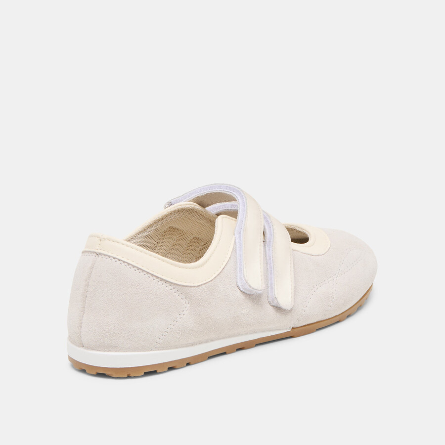 sneakers swan in camoscio color talpa