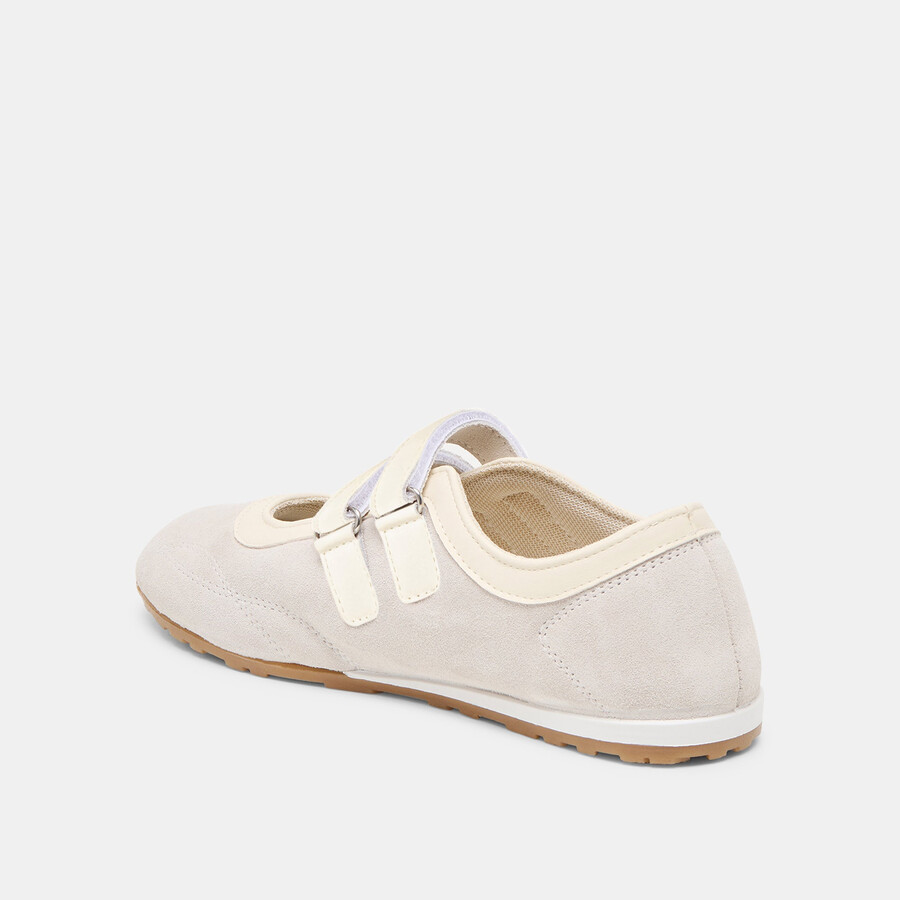 sneakers swan in camoscio color talpa