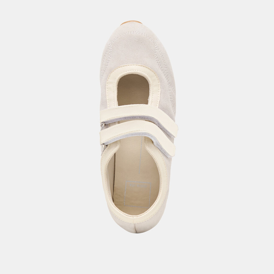 sneakers swan in camoscio color talpa