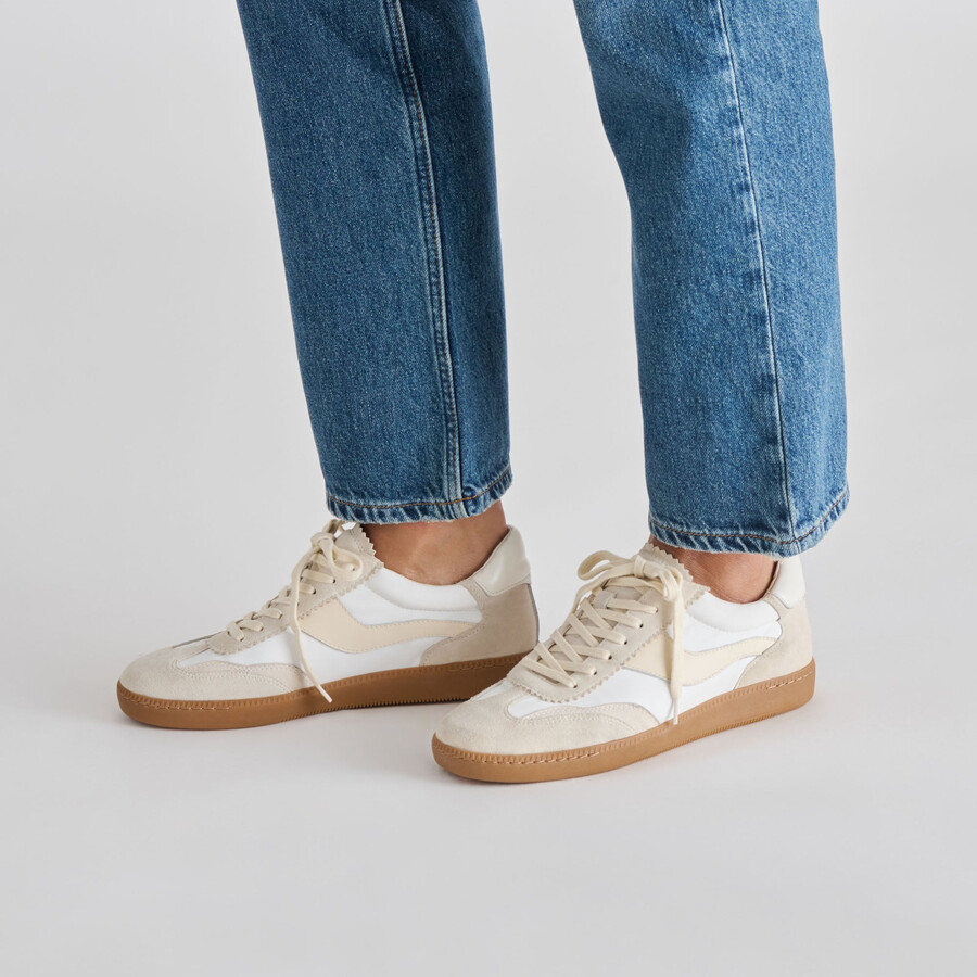 avviso sneakers bianco dune nylon