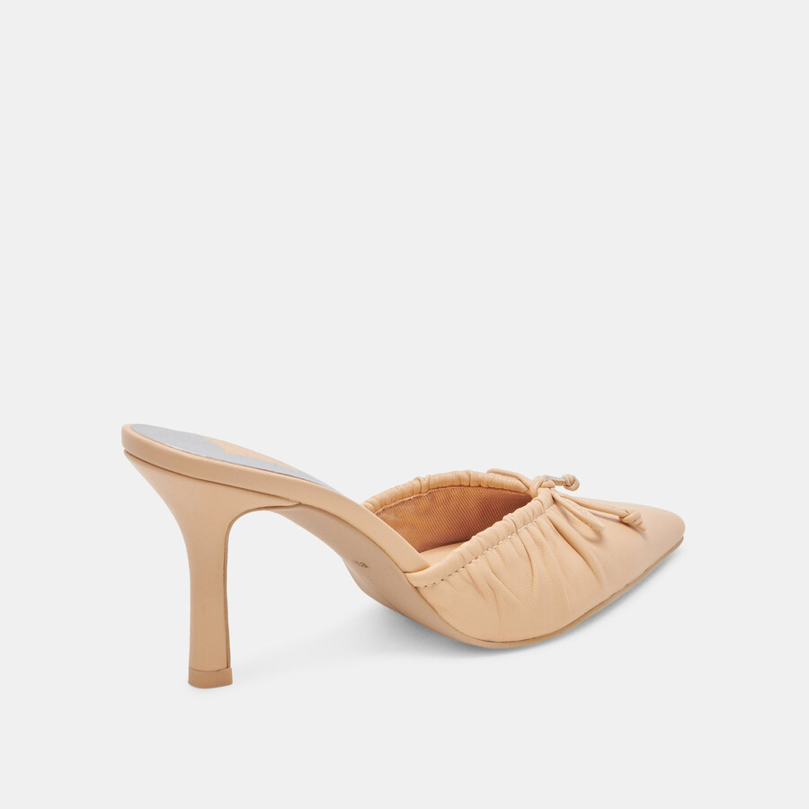 tacchi kairi in pelle vaniglia francese