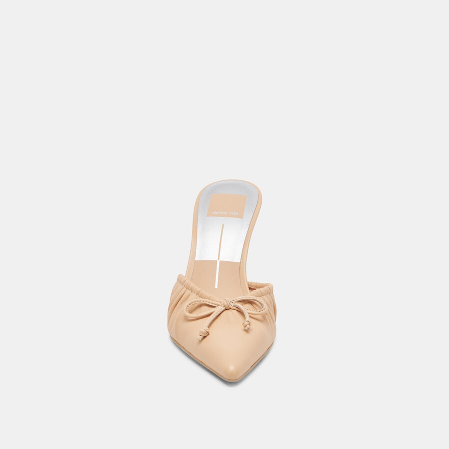 tacchi kairi in pelle vaniglia francese